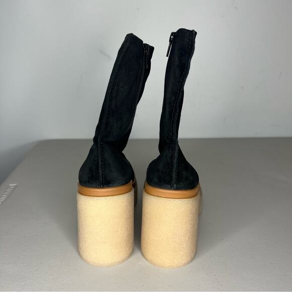 Free People Black Suede Gigi Ankle Boots 36.5/6.5 - Picture 7 of 9